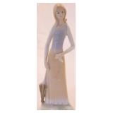 Girl with umbrella figurine - 7 1/2"