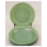 4 Fire King Jadeite 7 3/4" Plates