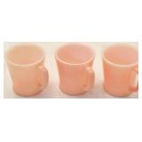 3 Fire King mugs