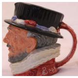Royal Doulton Beefeater toby mug - 5 1/2"
