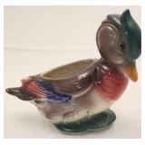 Royal Copley Duck Vase