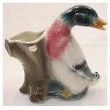 Royal Copley Duck Vase