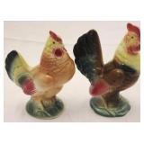 Pair Royal Copley Chickens