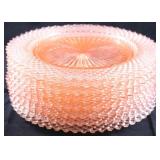 8 Pink Miss America 8 1/2" plates