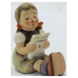 Hummel girl with sheet music - 3"