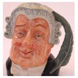Royal Doulton The Lawyer toby mug - 6 1/2"