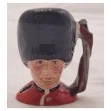 Royal Doulton The Guardsman small toby mug