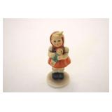 Hummel Girl w/ Doll - 3" tall
