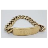 Vintage Speidel ID Bracelet "David"