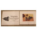 Coca-Cola Ducks Unlimited signed print