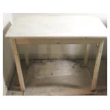 Vintage porcelain top kitchen table
