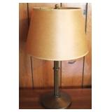 Brass table lamp