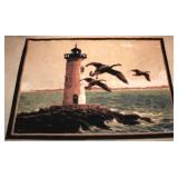 Lighthouse rug