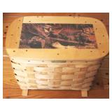 Ducks Unlimited lidded basket #2001/2002