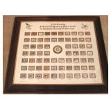 Ducks Unlimited Cloisonne stamp collection