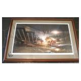 Campfire Tales by Terry Redlin framed print