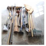 Assorted yard tools & etc