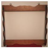 Woden gun rack