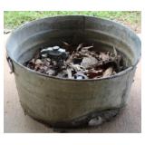 Galvanized tub