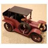 Wood model car