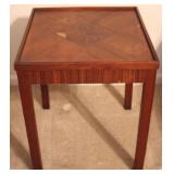 Inlaid table