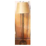 Brass floor lamp