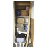 Closet lot of items