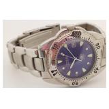 Fossil Blue100 Meters Steel Men