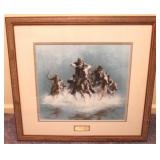 Saber Charge by Frank McCarthy print