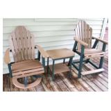 3 Pieces outdoor furniture