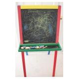Chalkboard with Markers & More