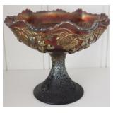Carnival Glass Compote