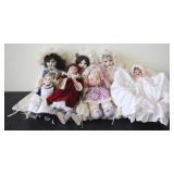 Lot of Assorted Dolls