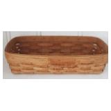 Longaberger Basket Dated 1991 - Signed