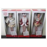 3 pc. Radio City Rockette Dolls - New in Box
