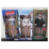 3 pc. Radio City Rockette Dolls - New In Box