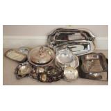 Lot of Assorted Silver Plated Items