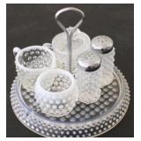 6 pc. Fenton Condiment Serving Set