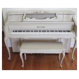 Kohler & Campbell Piano with Stool