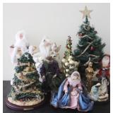 Lot of Assorted Christmas Decorations