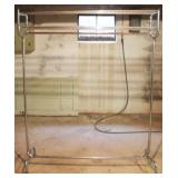 Metal Rolling Clothes Rack