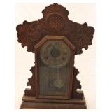 Clock with key & pendulum