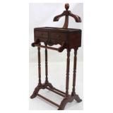 Butler Specialty mahogany valet stand