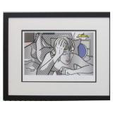 THINKING NUDES PRINT BY ROY LICHTENSTEIN