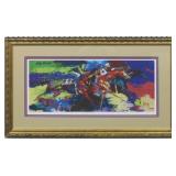 FLAT RACING GICLEE BY LEROY NEIMAN