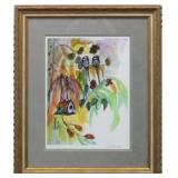 LOVE BIRDS GICLEE A.P. & PENCIL SIGNED BY