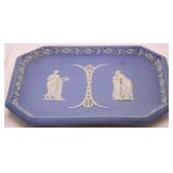 Wedgwood blue jasperware platter