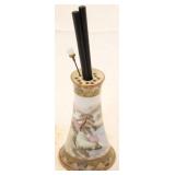 Nippon hairpin holder w/ hairpin & hair sticks
