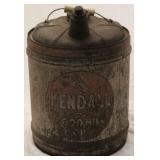 Vintage Kendall metal oil can