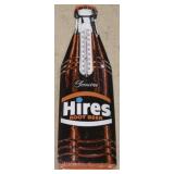 Vintage Hires Root Beer 3-D Bottle Thermometer